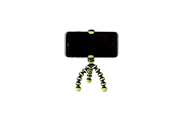 Joby JOBY GorillaPod Mobile Mini, flexibel smartphone ministativ, kompatibel med iPhone, Android och Windows smartphones, för innehållsskapande, vlogging, live-streaming, tik Tok – svart och grön
