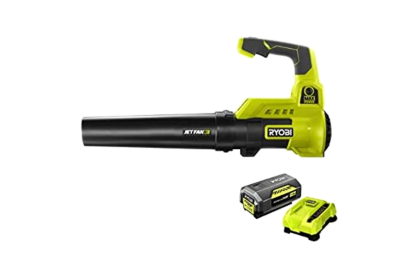 Ryobi Souffleur RYOBI 36V Max Power - 1 batterie LithiumPlus 36V 4.0Ah - 1 chargeur rapide 6.0Ah - RY36BLA-140