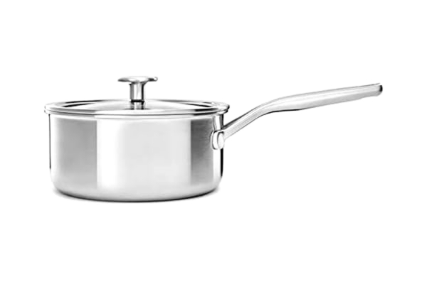 KitchenAid  Cookware Collection Kasserolle med lokk, rustfrit stål 3,1 liter, 20 cm