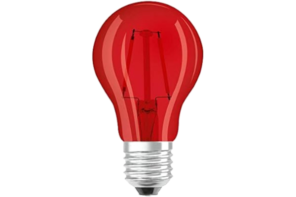 Ledvance Osram LED-lampa | bas: E27 | Orange | 1500 K | 2,50 W | Ersättare för 15 W | klar | LED STAR DECO Classic A