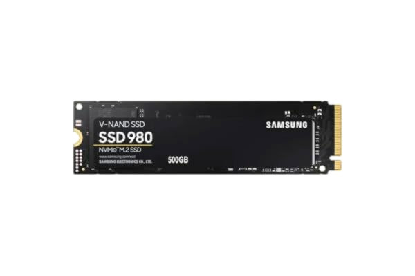 Samsung  980 500 GB PCIe 3.0 (up to 3500mbs) NVMe M.2 Internal Solid State Drive (SSD) (MZ-V8V500BW)