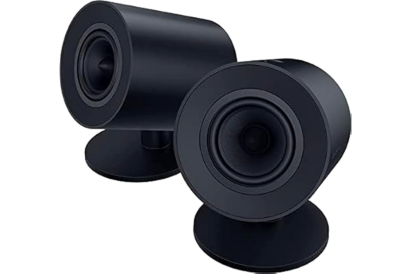 Razer  Nommo V2 X - 2.0 Full Range PC Gaming-högtalare (två 3” Full Range THX Spatial Audio-drivrutiner, kompatibilitet med flera plattformar) Svart