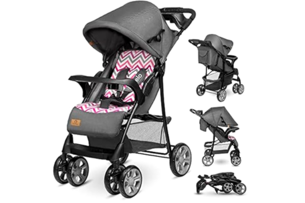Lionelo  Strollers - Lo-Emma Plus Pink Scandi