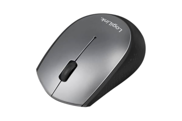 LogiLink  ID0160 Trådlös USB-C trådlös mus, 2,4 GHz med autolink-teknik svart