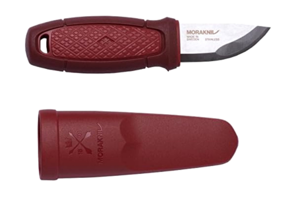 Morakniv Mora Unisex utomhus Eldris halskniv finns i rött - en storlek