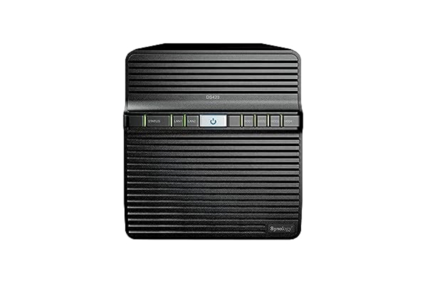Synology  DS423 4 fack Desktop NAS: Effektiv datalagring och säkerhetskopiering