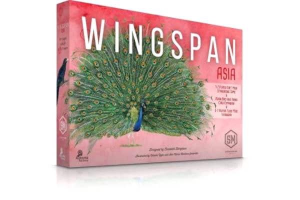 Stonemaier Games  Wingspan: Asia STM906 Brädspel, Flerfärgad, Från 14 år