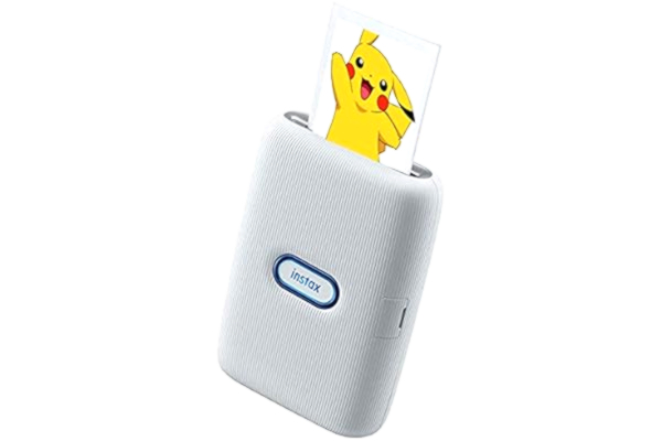 Fujifilm instax LINK smartphone -skrivare med specialutgåva med Pikachu -teckenfodral