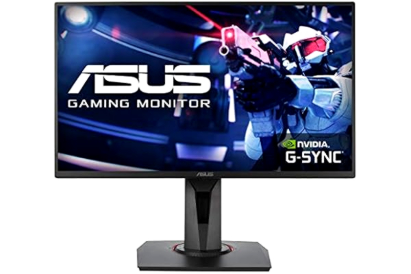 Asus ASUS VG258QR - Ecran PC gaming eSport 24,5" FHD - Dalle TN - 16:9 - 165Hz - 0,5ms - 1920x1080 - 400cd/m² - Display Port, HDMI et DVI - Haut-parleurs - Nvidia G-Sync - AMD FreeSync