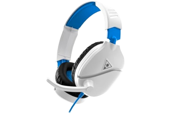 Turtle Beach  Recon 70P vitt-gamingheadset - PS4, PS5, Xbox One, Xbox Series X|S och Nintendo Switch (PS5////)