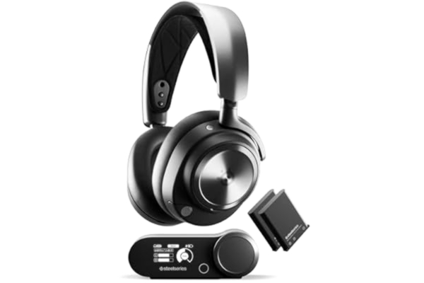 SteelSeries steelseries Arctis Nova Pro Wireless 61521 Spelhörlurar, Svart