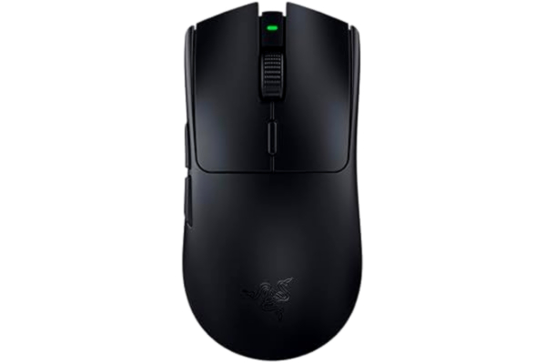 Razer  Viper V3 HyperSpeed - Trådlös eSports-mus (Focus Pro 30K optisk sensor, upp till 280 timmars batteri, andra generationens mekaniska musomkopplare, 4000 Hz trådlös samplingsfrekvens) Svart
