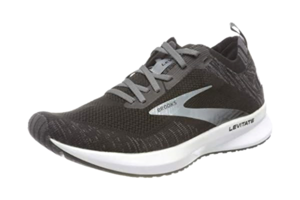 Brooks  Adrenaline GTS 21 Hardloopschoen voor heren, Zwarte Parel Whit, 42.5 EU