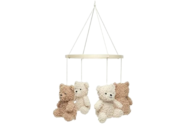 Jollein  Babymobil teddy björn björn naturlig Biscuit | 116-001-67015