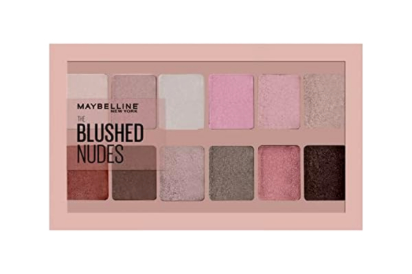 Maybelline  New York, ögonskuggspalett, Eye Shadow Palette the Nudes Blushed Nudes 1, 12 g