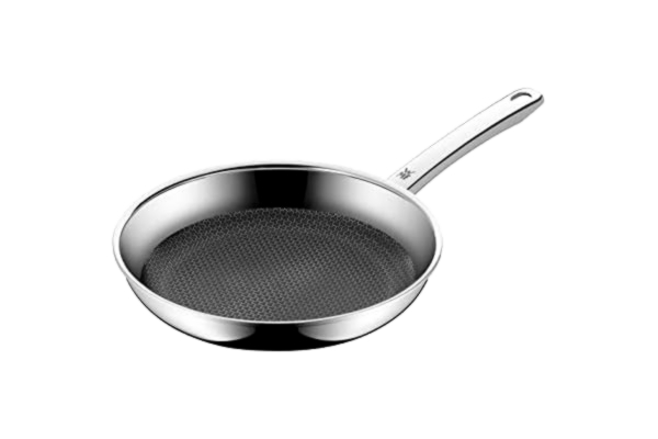 WMF  Frying Pan Coated Ø 24Cm|Black Resist Stainless Steel Handle Multilayer Material with Honeycomb Structure Suitable for Induction Hand Wash