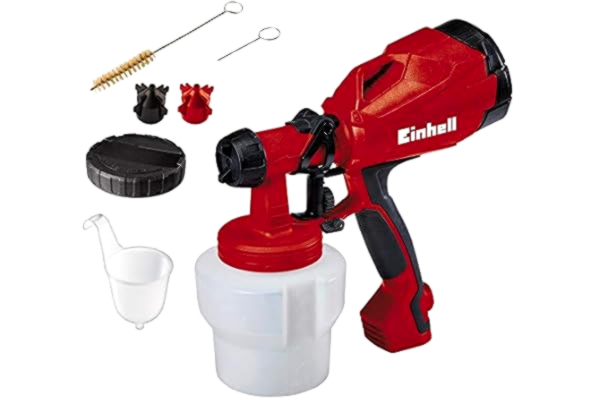 Einhell  Färgspruta TC-SY 500 P (500 W, för små och medelstora arbetsytor för lack och glasyr, färgreglering)