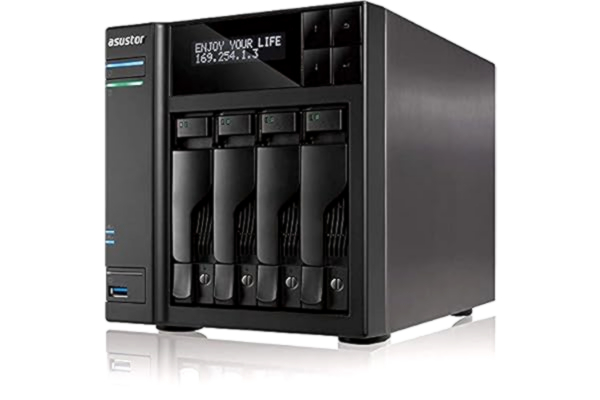 Asustor ASUSTOR AS7004T 4-Bay INTEL 3,5G Dwurdzeniowy wysokowydajny NAS