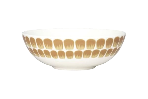 Arabia  Tuokio skål, 16 cm, beige – Ugnssäker, Tidlös Design, Handmålad Känsla