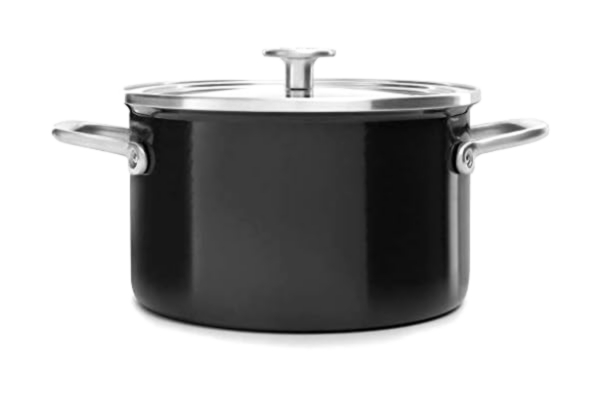 KitchenAid  Cookware Collection Gryde m/låg 24 cm, sort