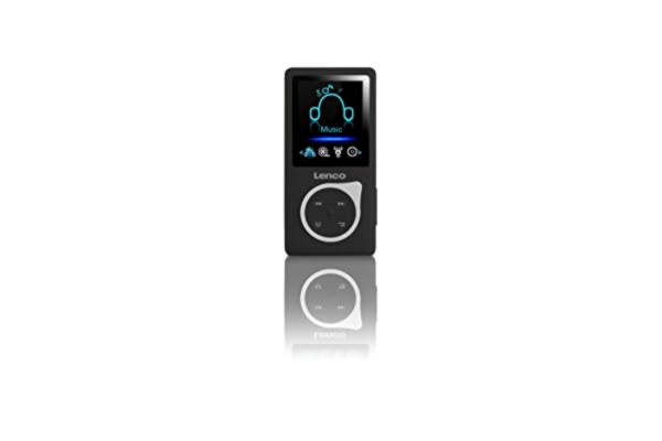 Lenco  MP3-speler Xemio-668-S MP3-MP4-speler, 8 Gb Micro SD-kaart inclusief oordopjes, zwart