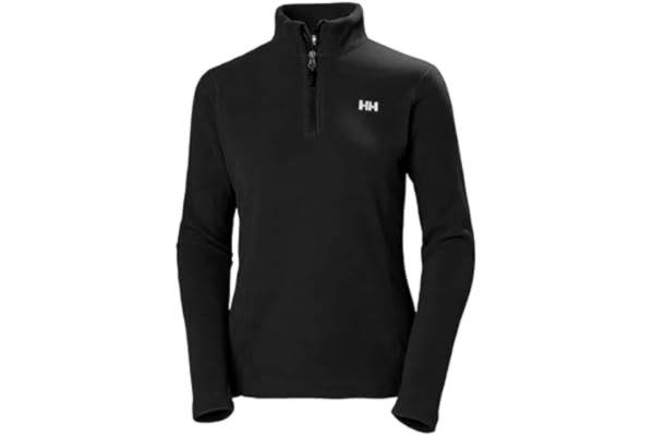 Helly Hansen  Dam W Daybreaker 1/2 dragkedja fleece, svart, M