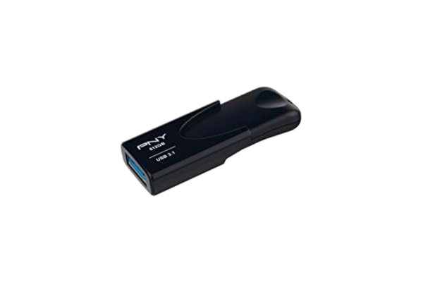 PNY  Attaché 4 USB 3.1 Flash Drive read speed up to 80MB/s - 512GB