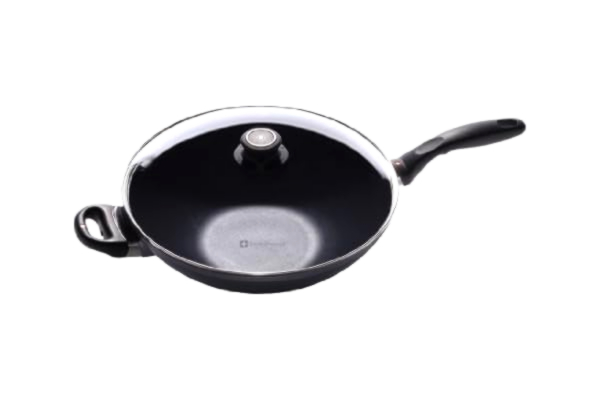 Swiss Diamond  SD.61132.I Wok + Couvercle + Gril Induction 5 L Diamètre: 32 cm