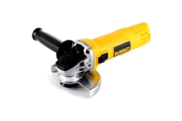Dewalt DeWalt DWE4057 vinkelslip (800 W, 125 mm skivdiameter, omstartsskydd, mjuk start, för alla standardseparering, slipning och grovbearbetningar, inkluderar skyddskåpa, extra handtag och