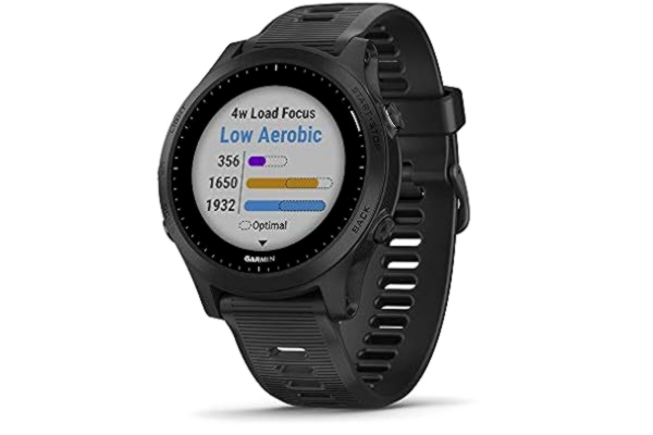 Garmin  Forerunner 945, Premium GPS Running/Triathlon Smartwatch with Music, Black