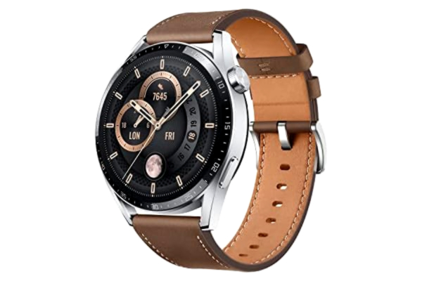 Huawei HUAWEI Watch GT 3 46 mm, 14 dagen batterijduur, AI Running Coach, 100 + sportmodi, bluetooth-oproepen, nauwkeurige positionering met vijf systemen, hartslagbewaking, SpO2-bewaking, iOS/Android