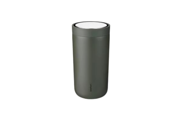 Stelton  - To Go Click isoleringskopp 0,2 liter, mjuk mörk skog