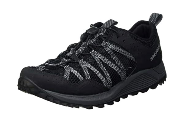 Merrell  mäns Wildwood Aerosport promenadsko, Svart, 41 EU