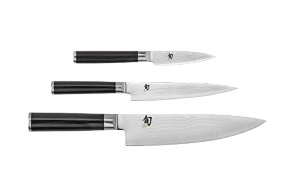KAI Kai DMS.300 Shun Damas Set de 3 Couteaux Japonais