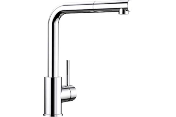 Blanco BLANCO MILA-S – Kitchen Mixer Tap with Pull-Out Spout for the Sink – High Pressure – Chrome – 519810