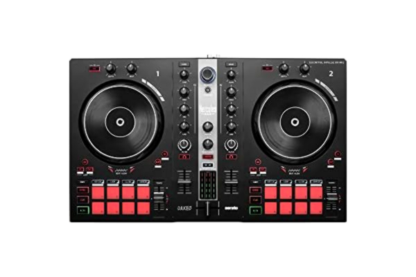 Hercules  DJControl Inpulse 300 MK2, USB DJ kontroller, Två däck med 16 pads och inbyggt ljudkort