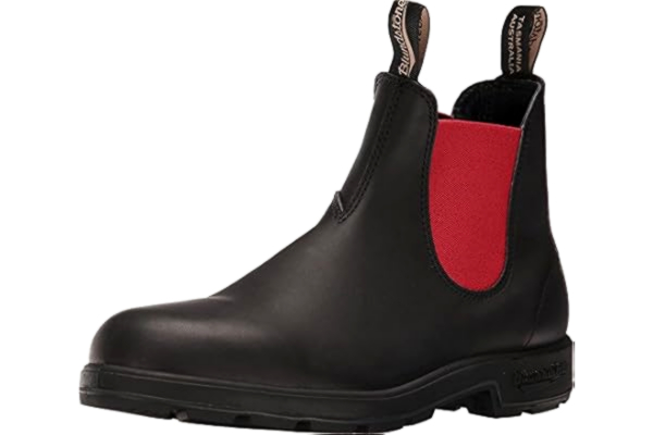 Blundstone  Męskie oryginalne buty z serii 500 Chelsea Boot, Voltan Black Red, 47 EU