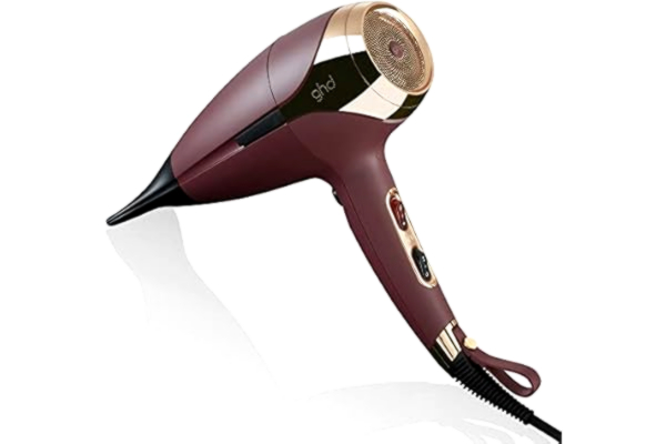 GHD ghd helios hårfön, professionell hårfön, plommonlila