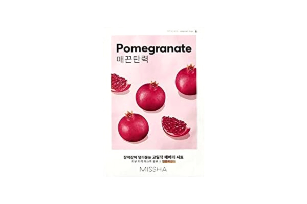 Missha MISSHA Airy Fit Sheet Mask (pomegranat), 19 ml