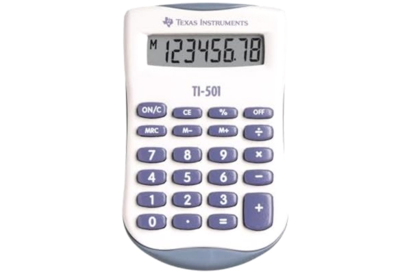 Texas Instruments  TI-501 miniräknare