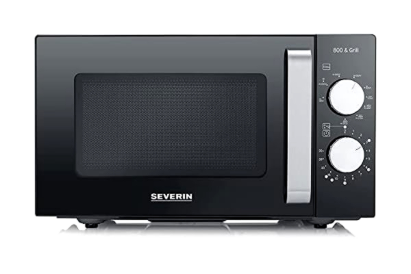 Severin SEVERIN MW 7762 - microwave oven with grill - freestanding - black/stainless steel