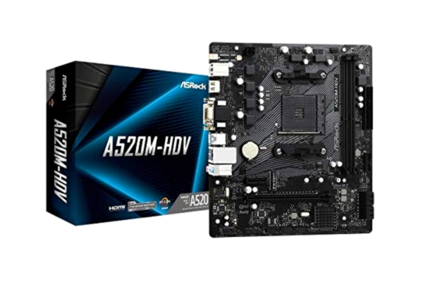 ASRock AM4 ASRock A520M-HDV mATX