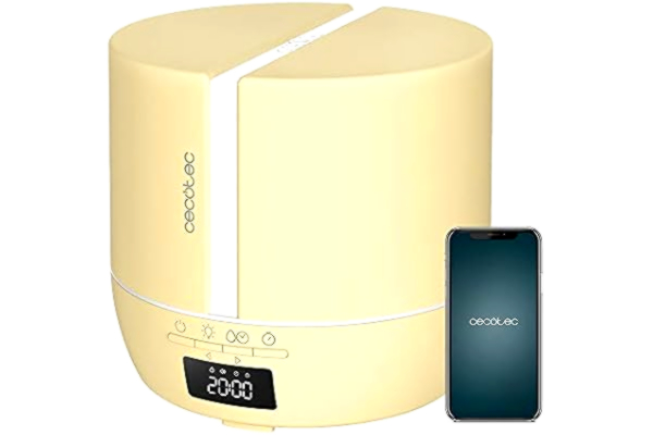 Cecotec  PureAroma 550 Connected SunLight Aroma Diffuser, 500 ml, LED Display, Speaker, Bluetooth Control
