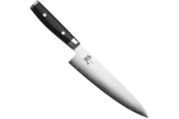 Yaxell Ran Damaskus 200 mm (Endast blad 7,8 tum) kockkniv [33 lager damaskus stål, kanvas Mai Carta mönster] Japan Import