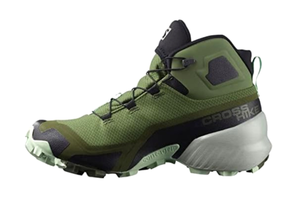 Salomon  Damskie buty trekkingowe Cross Hike Mid GTX W, Oliwkowo-zielony oliwkowy spray na noc, 38 EU