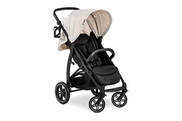 Hauck hauck buggy Rapid 4D / Tot 25 kg / Snel inklapbaar / Zonnekap UPF 50 + / Rubberbanden / Bekerhouder / In hoogte verstelbaar / Ligstand / Eenvoudig af te wassen / Grote boodschappenmand / Classic beige