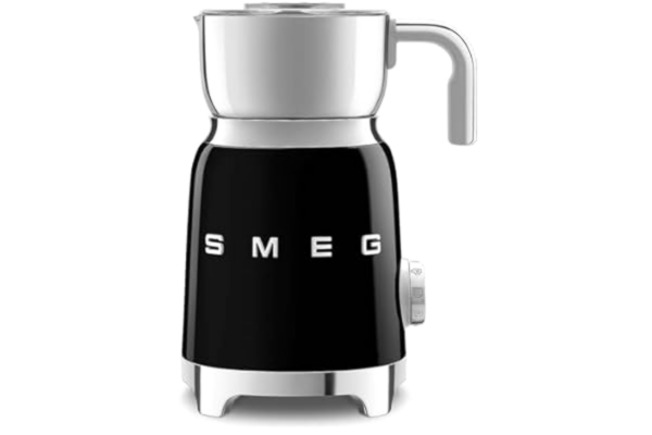 SMEG  MFF11BLEU, Mjölkskummare 50'S Style, Black