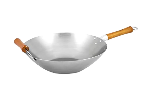 Ken Hom  Carbon Steel Seasoning KH436003 Wokpanna, Grå, 36 cm