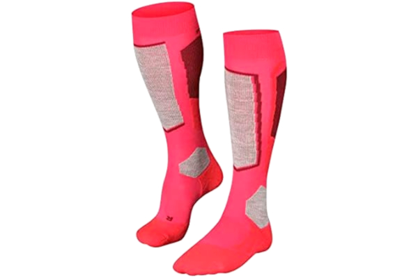 Falke FALKE dam Skidstrumpor SK2 Intermediate W Kh ull funktionsmaterial varm tjock 1 par, Röd Rose 8680, 37-38