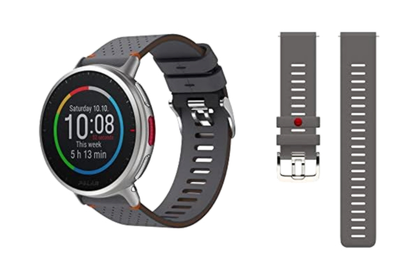 Polar  Vantage V2 Shift Edition - GPS Montre Connectée Running et Triathlon Premium - Mesure de la Fréquence Cardiaque au poignet pour Course à pied, Natation, Cyclisme - Contrôle de la Musique, Météo